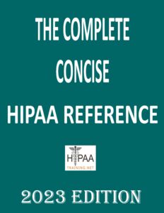 HIPAA Reference Book