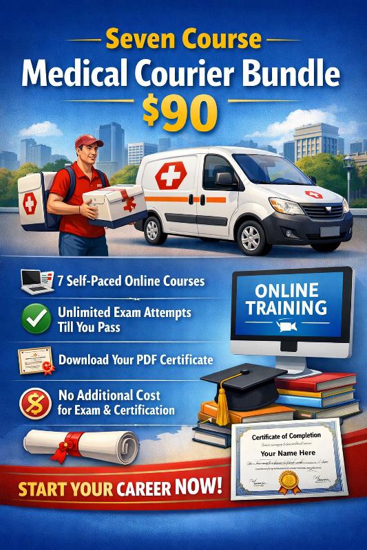 Basic Requirements for Medical Couriers