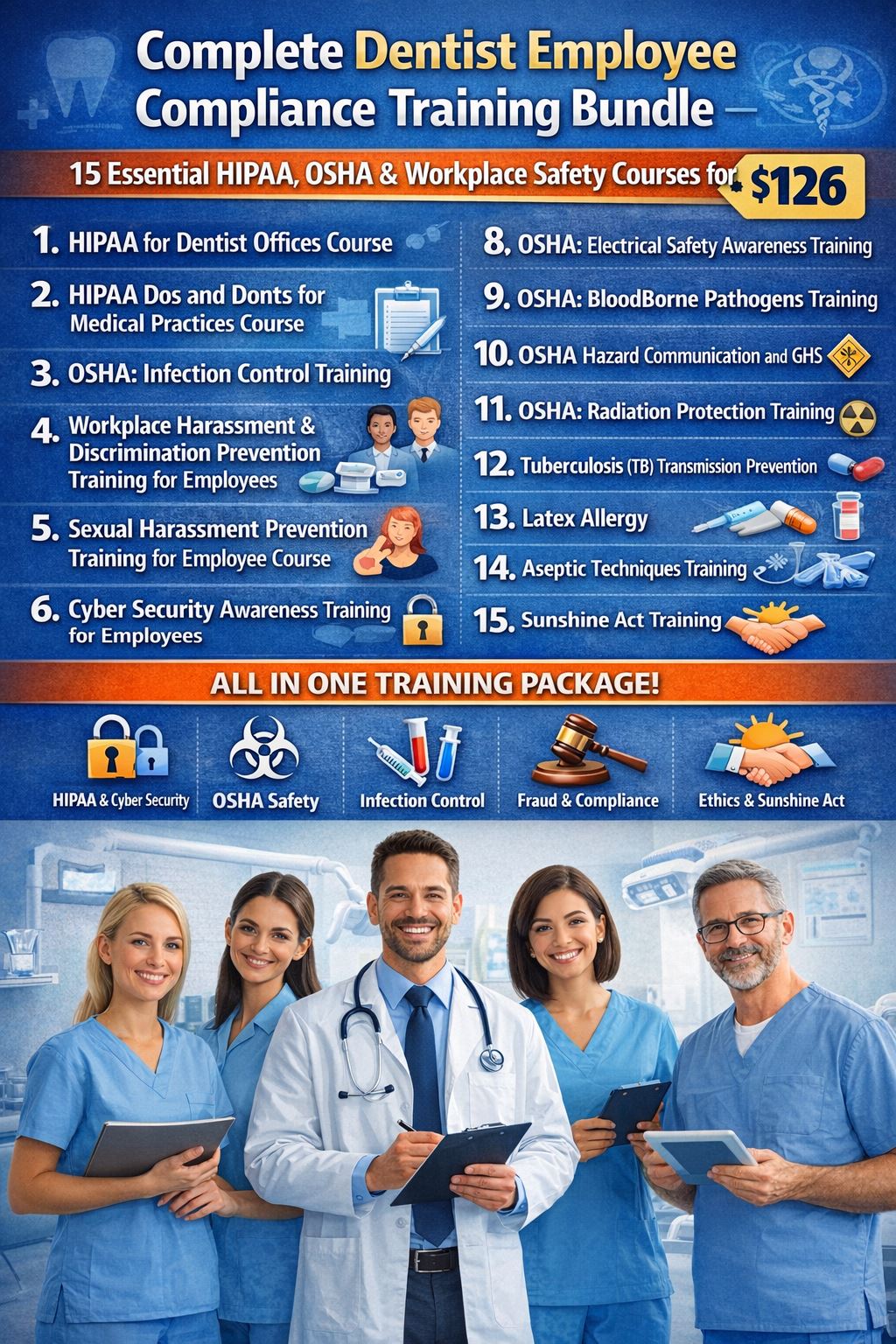 Dentist Employee FULL Package