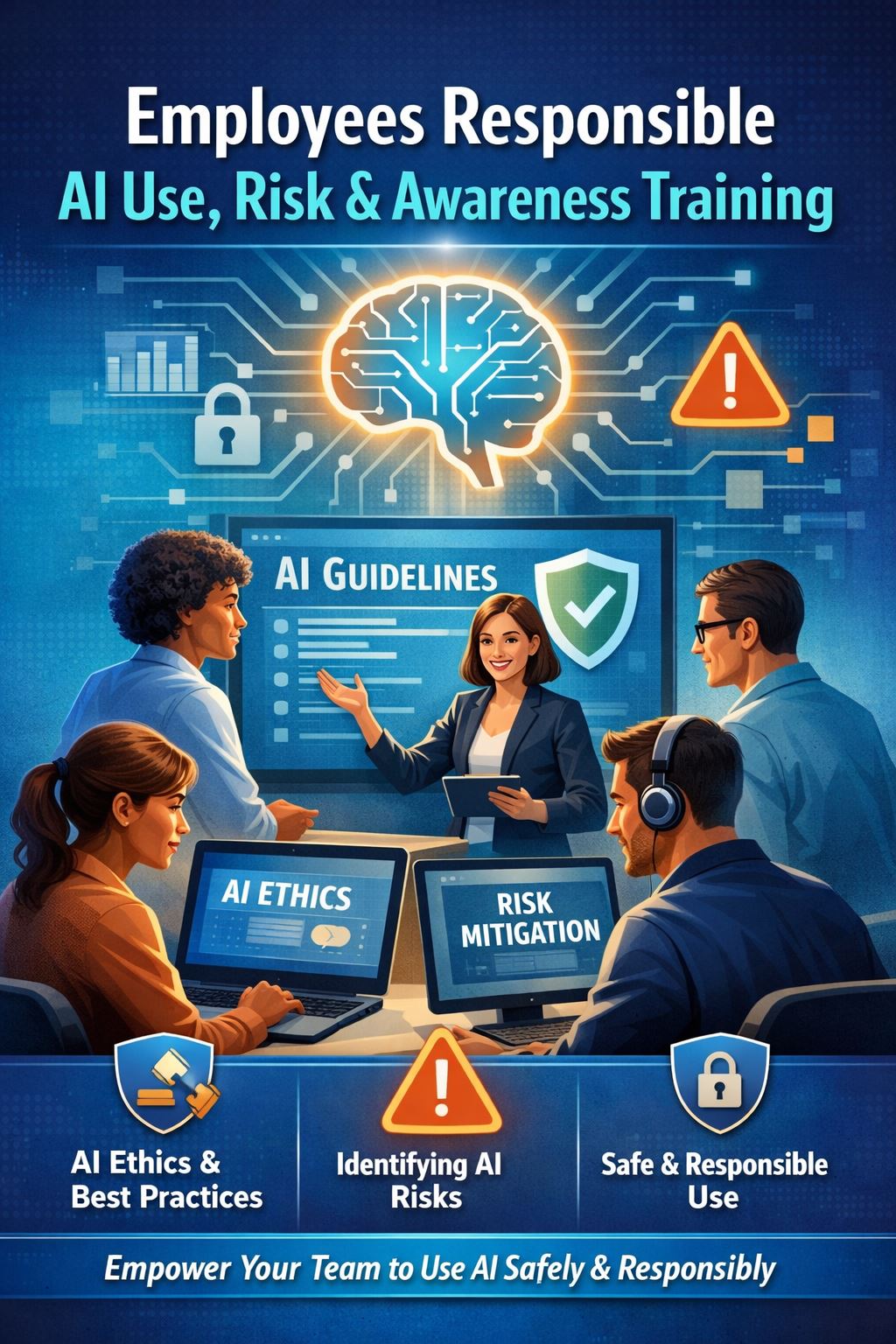 Employees Responsible AI Use Risk & Awareness Training