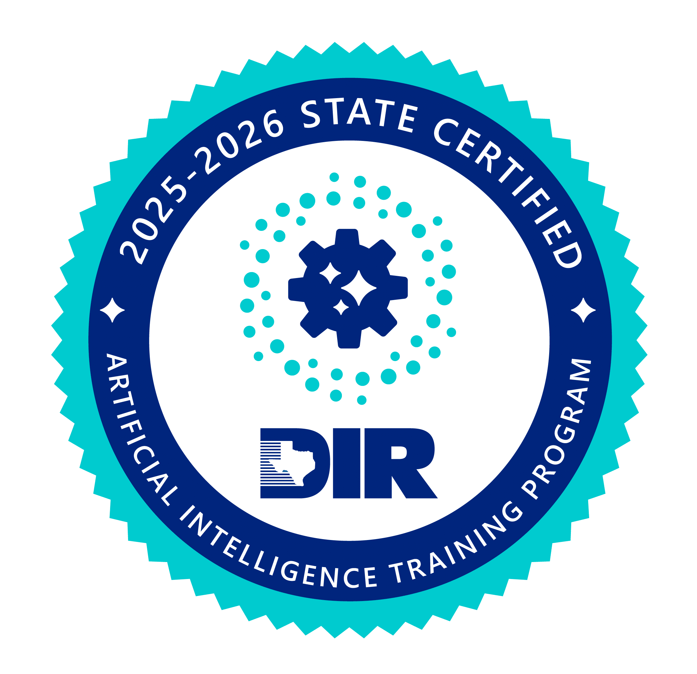 DIR AI Training Seal 2025-2026 Texas DIR Approved AI Awareness Training for Employees