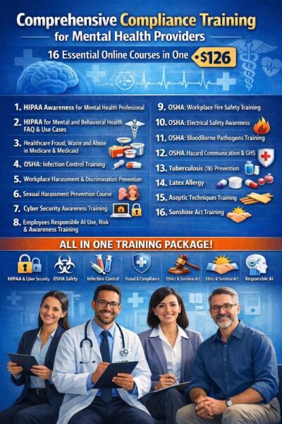Comprehensive Compliance Training for Mental Health Providers