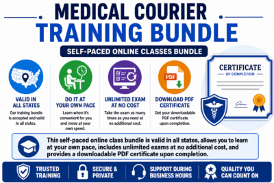 Medical Courier Training Bundle