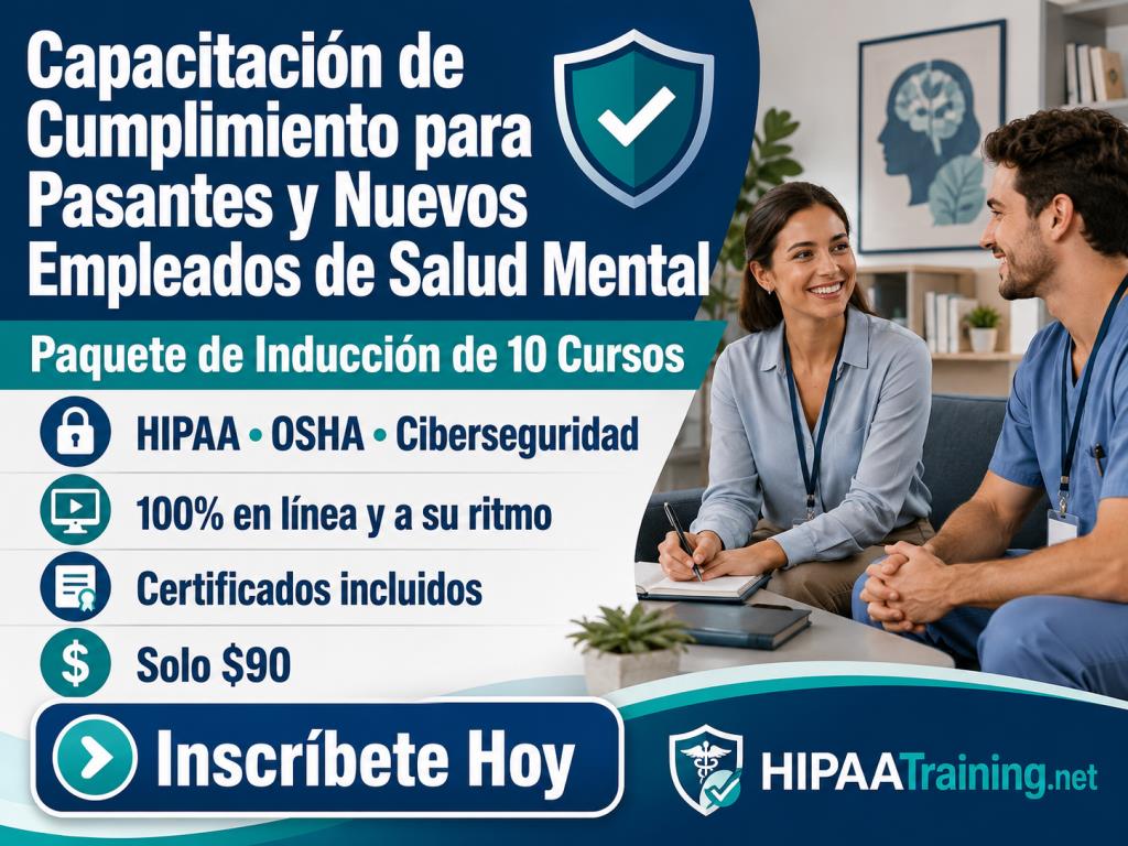 Spanish – Intern Mental Health Provider New Employee Onboarding