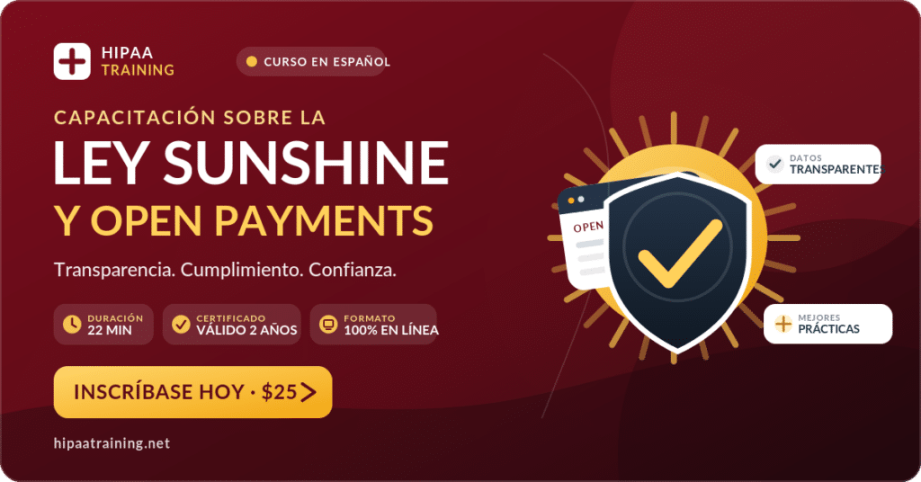 Spanish – Sunshine Act Training