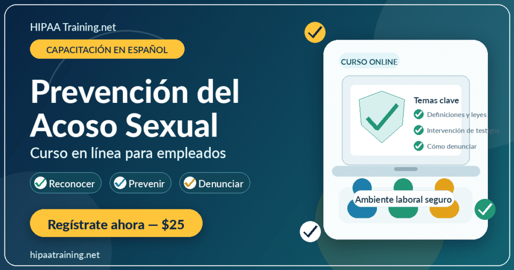 Spanish – Sexual Harassment Prevention Course for Employees Online