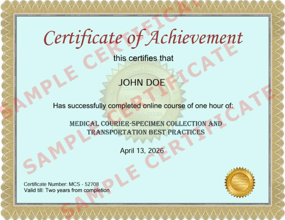 Medical-Courier-Specimen-Collection-and-Transportation-Best-Practices-Course-Certificate