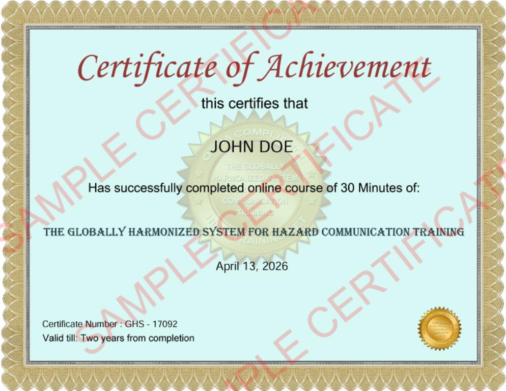 OSHA-Hazard-Communication-and-GHS-Training-Certificate