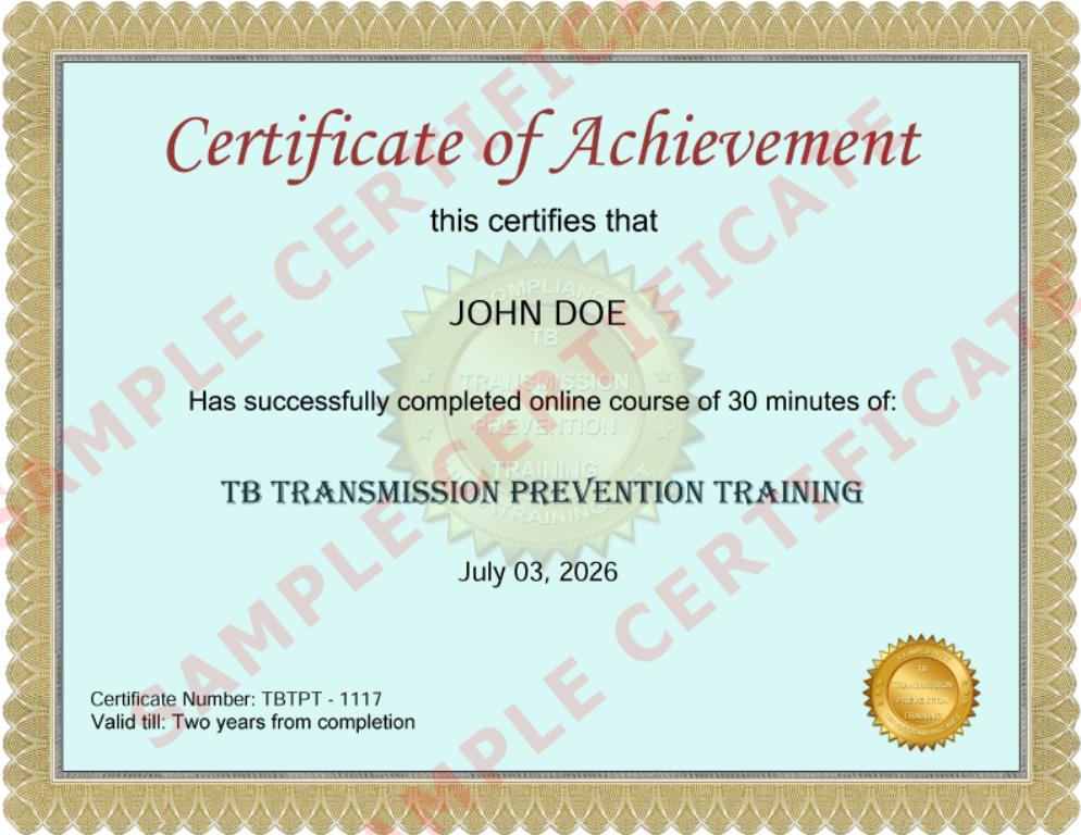 TB-Transmission-Prevention-Training-Certificate