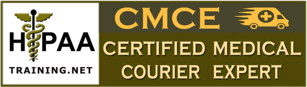 Certified Medical Courier Expert (CMCE) Certification